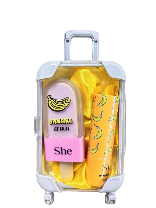 Mini Me Suitcase Lip Gloss Bundle