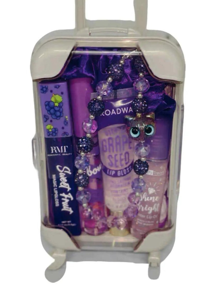Mini Suitcase Lip Gloss Bundle