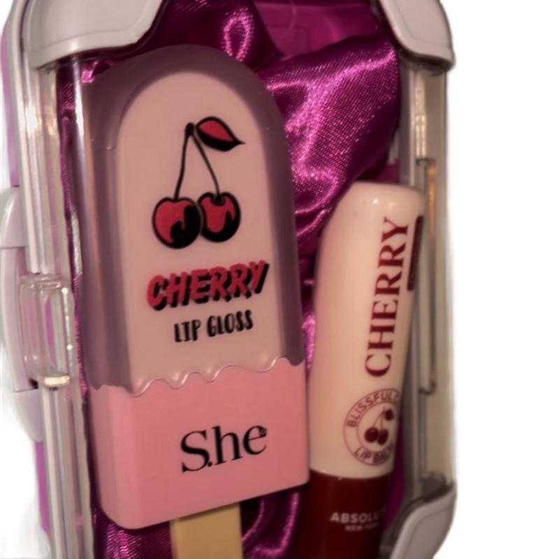 Mini Me Suitcase Lip Gloss Bundle