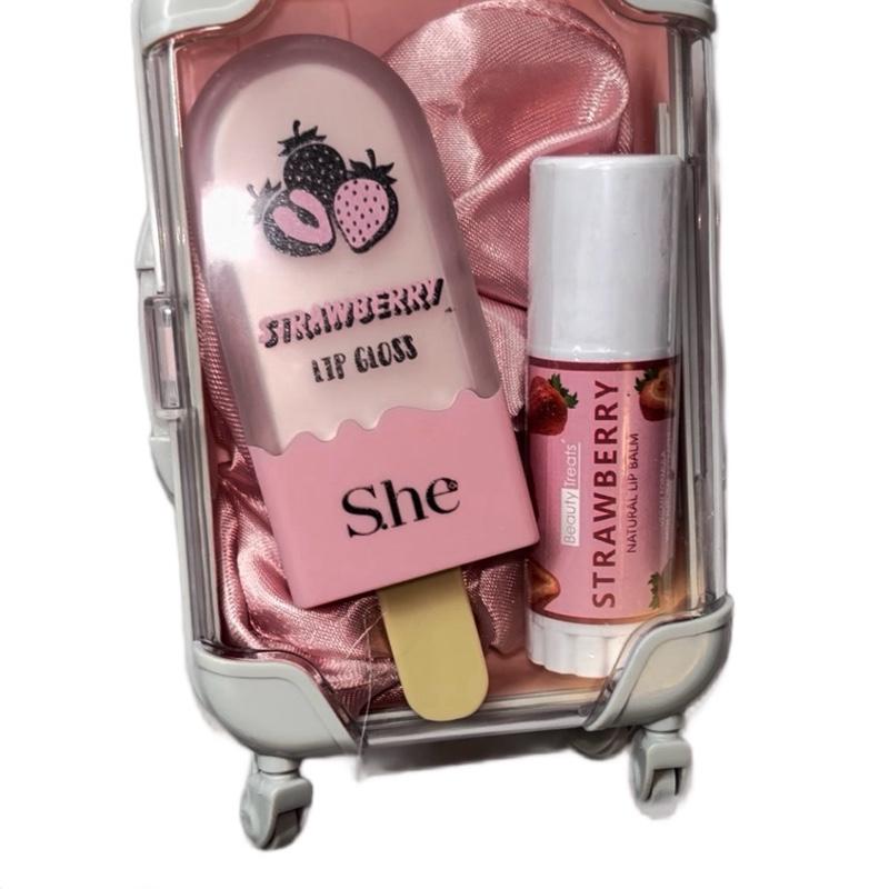 Mini Me Suitcase Lip Gloss Bundle