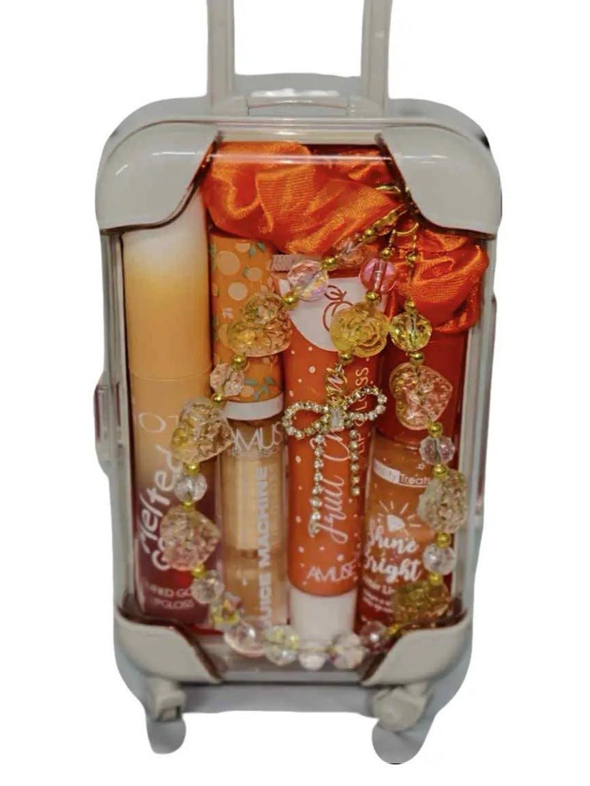 Mini Suitcase Lip Gloss Bundle