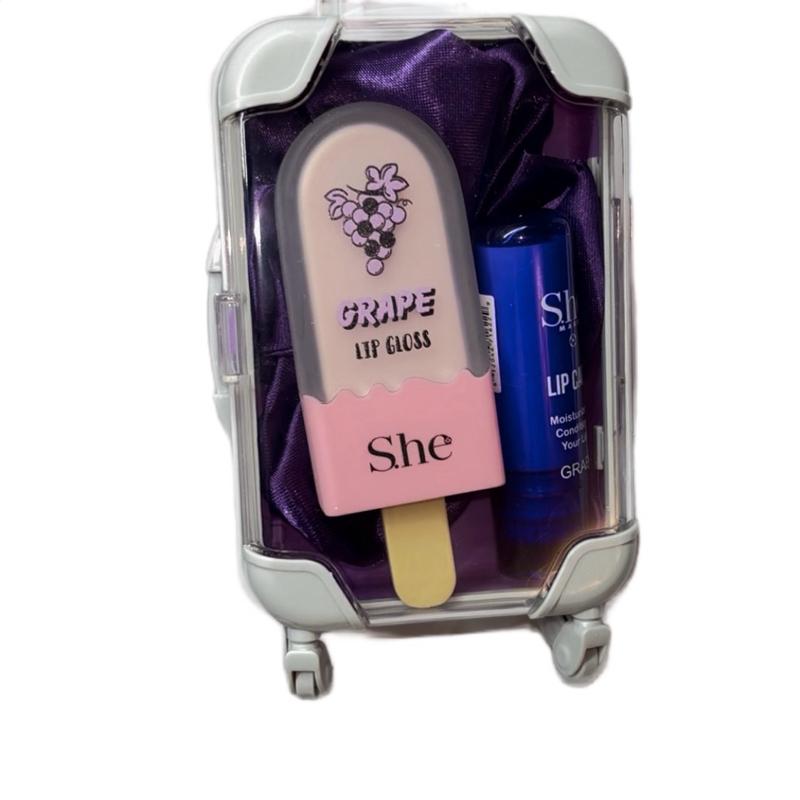 Mini Me Suitcase Lip Gloss Bundle