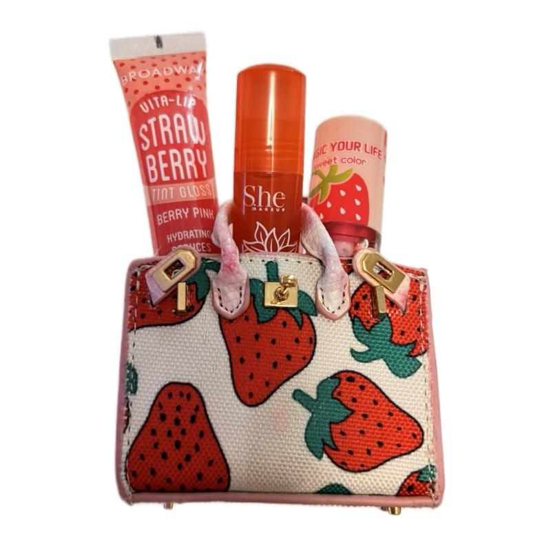 Strawberry Lovers Lip Gloss Bundle