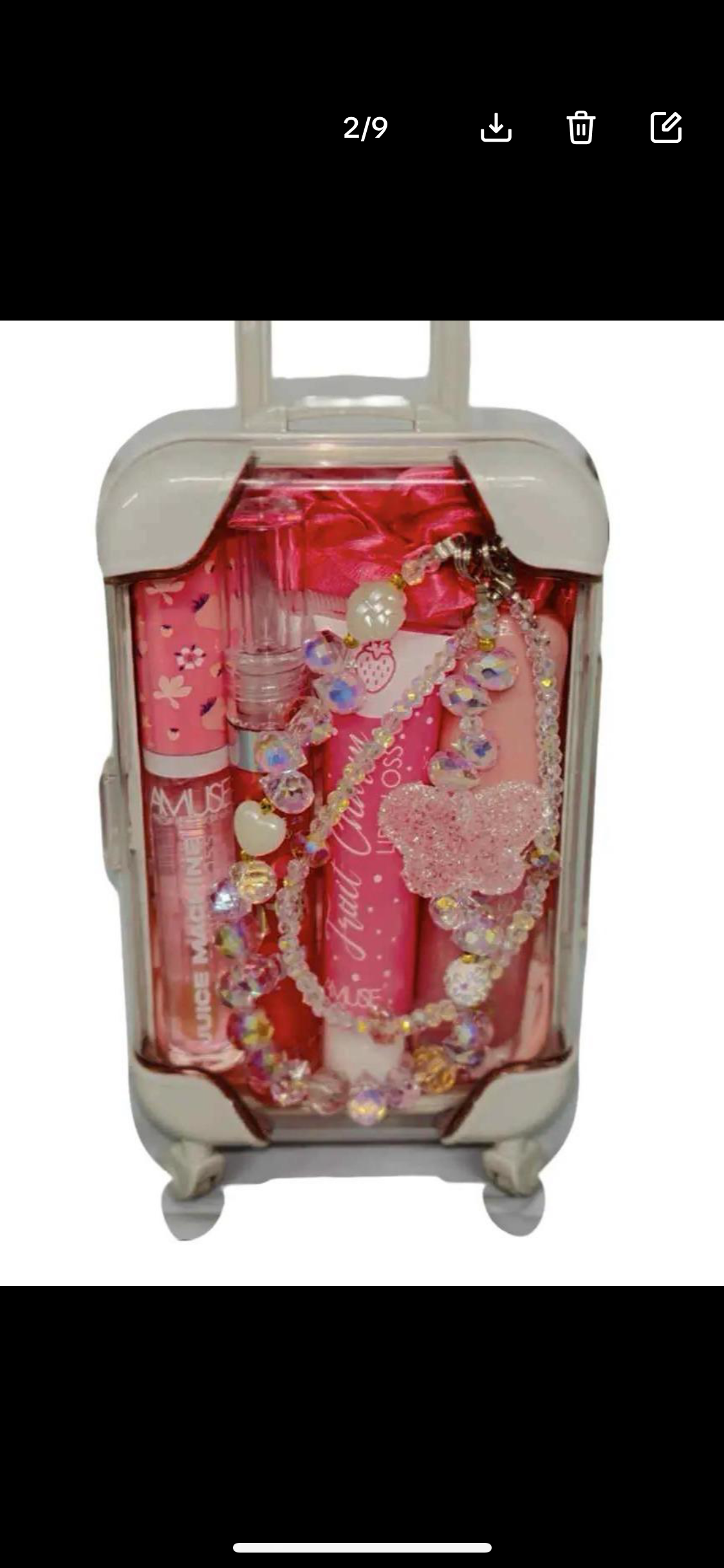 Mini Suitcase Lip Gloss Bundle